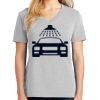 1-Hr Ladies V-Neck T-Shirt Thumbnail