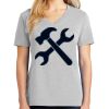 1-Hr Ladies V-Neck T-Shirt Thumbnail