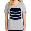 1-Hr Ladies V-Neck T-Shirt Thumbnail