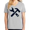 1-Hr Ladies V-Neck T-Shirt Thumbnail