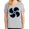 1-Hr Ladies V-Neck T-Shirt Thumbnail