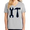 1-Hr Ladies V-Neck T-Shirt Thumbnail