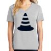 1-Hr Ladies V-Neck T-Shirt Thumbnail