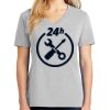 1-Hr Ladies V-Neck T-Shirt Thumbnail