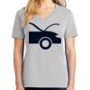 1-Hr Ladies V-Neck T-Shirt Thumbnail