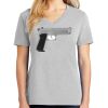 1-Hr Ladies V-Neck T-Shirt Thumbnail