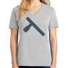 1-Hr Ladies V-Neck T-Shirt Thumbnail