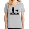 1-Hr Ladies V-Neck T-Shirt Thumbnail
