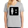 1-Hr Ladies V-Neck T-Shirt Thumbnail