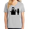 1-Hr Ladies V-Neck T-Shirt Thumbnail