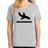 1-Hr Ladies V-Neck T-Shirt Thumbnail