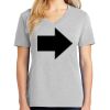 1-Hr Ladies V-Neck T-Shirt Thumbnail