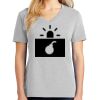 1-Hr Ladies V-Neck T-Shirt Thumbnail