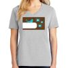 1-Hr Ladies V-Neck T-Shirt Thumbnail