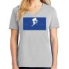 1-Hr Ladies V-Neck T-Shirt Thumbnail