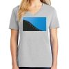 1-Hr Ladies V-Neck T-Shirt Thumbnail