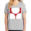1-Hr Ladies V-Neck T-Shirt Thumbnail