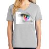 1-Hr Ladies V-Neck T-Shirt Thumbnail