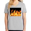1-Hr Ladies V-Neck T-Shirt Thumbnail