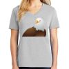 1-Hr Ladies V-Neck T-Shirt Thumbnail