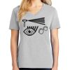 1-Hr Ladies V-Neck T-Shirt Thumbnail