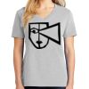 1-Hr Ladies V-Neck T-Shirt Thumbnail