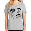 1-Hr Ladies V-Neck T-Shirt Thumbnail