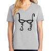 1-Hr Ladies V-Neck T-Shirt Thumbnail