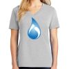 1-Hr Ladies V-Neck T-Shirt Thumbnail
