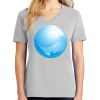 1-Hr Ladies V-Neck T-Shirt Thumbnail