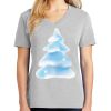 1-Hr Ladies V-Neck T-Shirt Thumbnail