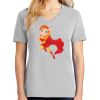 1-Hr Ladies V-Neck T-Shirt Thumbnail
