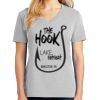 1-Hr Ladies V-Neck T-Shirt Thumbnail