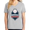 1-Hr Ladies V-Neck T-Shirt Thumbnail