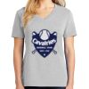 1-Hr Ladies V-Neck T-Shirt Thumbnail