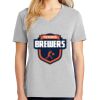 1-Hr Ladies V-Neck T-Shirt Thumbnail