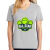 1-Hr Ladies V-Neck T-Shirt Thumbnail