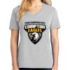 1-Hr Ladies V-Neck T-Shirt Thumbnail