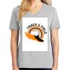1-Hr Ladies V-Neck T-Shirt Thumbnail