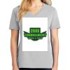 1-Hr Ladies V-Neck T-Shirt Thumbnail
