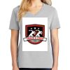 1-Hr Ladies V-Neck T-Shirt Thumbnail