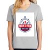 1-Hr Ladies V-Neck T-Shirt Thumbnail