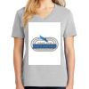 1-Hr Ladies V-Neck T-Shirt Thumbnail
