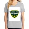 1-Hr Ladies V-Neck T-Shirt Thumbnail