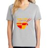 1-Hr Ladies V-Neck T-Shirt Thumbnail