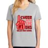 1-Hr Ladies V-Neck T-Shirt Thumbnail