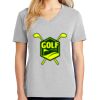 1-Hr Ladies V-Neck T-Shirt Thumbnail