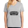 1-Hr Ladies V-Neck T-Shirt Thumbnail