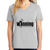 1-Hr Ladies V-Neck T-Shirt Thumbnail
