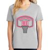 1-Hr Ladies V-Neck T-Shirt Thumbnail